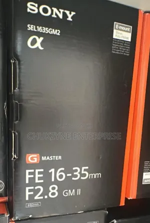 Sony Fe 16-35mm F/2.8 Gm Ii