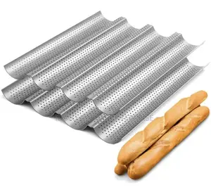 Perforated Baguette Baking Tray