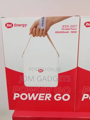 Itel Energy Power Go Iess-320t, 100,000mah Capacity and 130w Output.