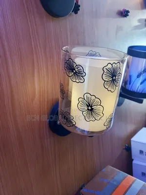 Glass Wall Bracket Lamp – E27 Bulb Holder Decorative Wall Light