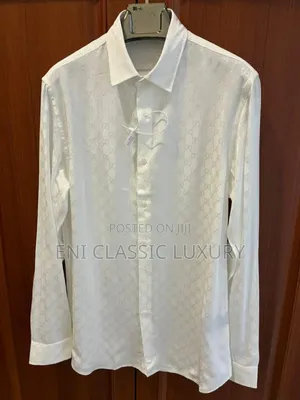 Best Quality Luxury Men's Shirts Gucci Well Banded Package