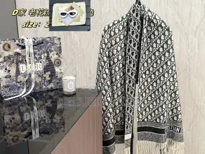 Dior Unisex Muffler Fully Boxed and Carrier Bag