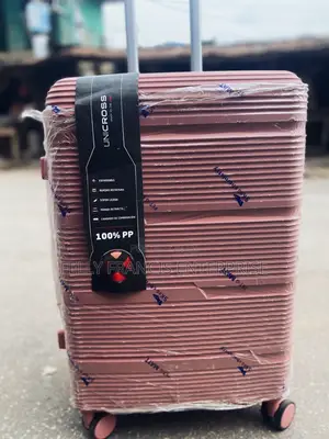 Medium Rubber Luggage With Expansion