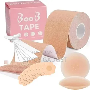 Portable Adhesive Boob Tape