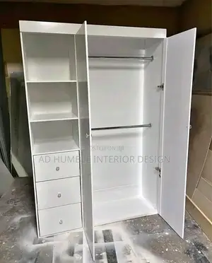 White Solid Wardrobe