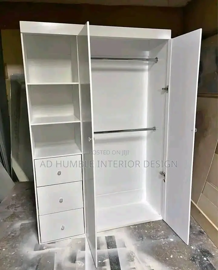 White Solid Wardrobe