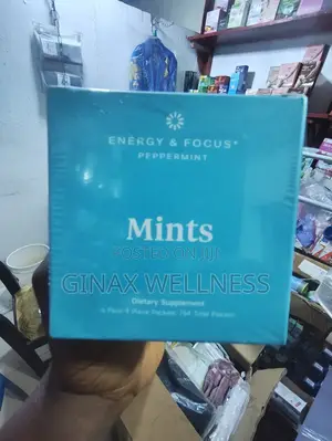 Energy and Focus Peppermint Mints With Natural Caffeine and L-Theanine