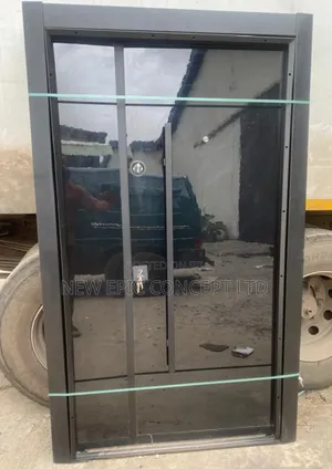 Black Luxury Security Entrance Door