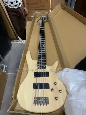 Ibanez Wood Colour Bass Guitar Five String Passive