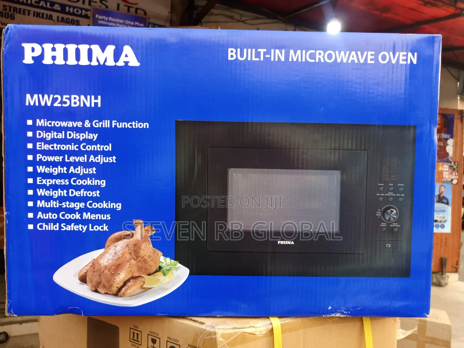 Phiima 25l Built-in Microwave With Grill | Mw25bnh