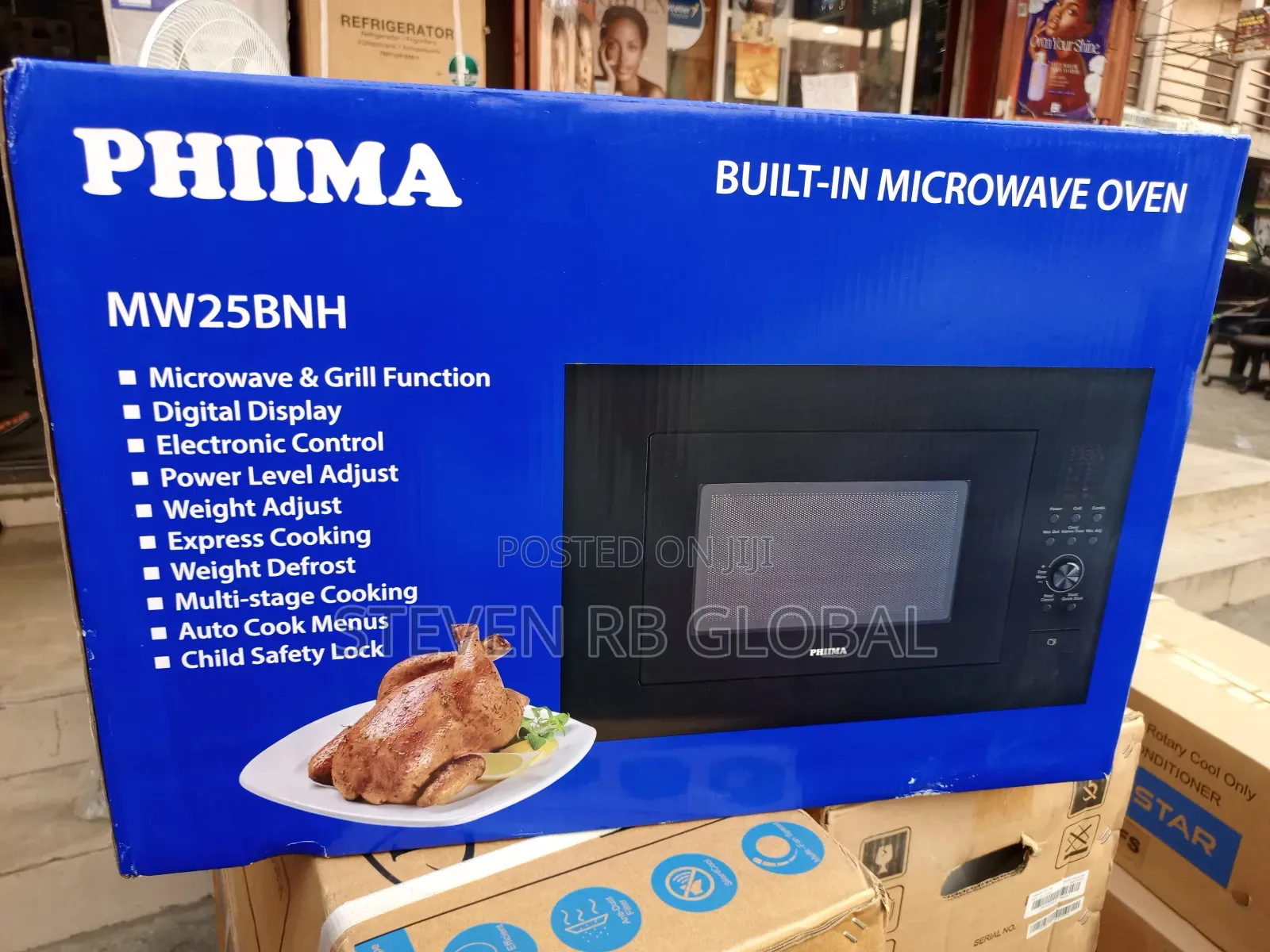 Phiima 25l Built-in Microwave With Grill | Mw25bnh