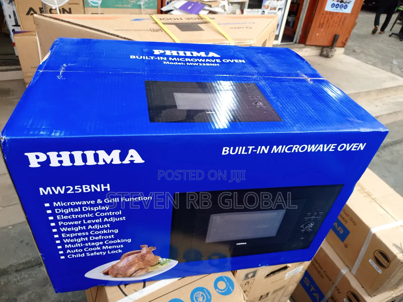 Phiima 25l Built-in Microwave With Grill | Mw25bnh