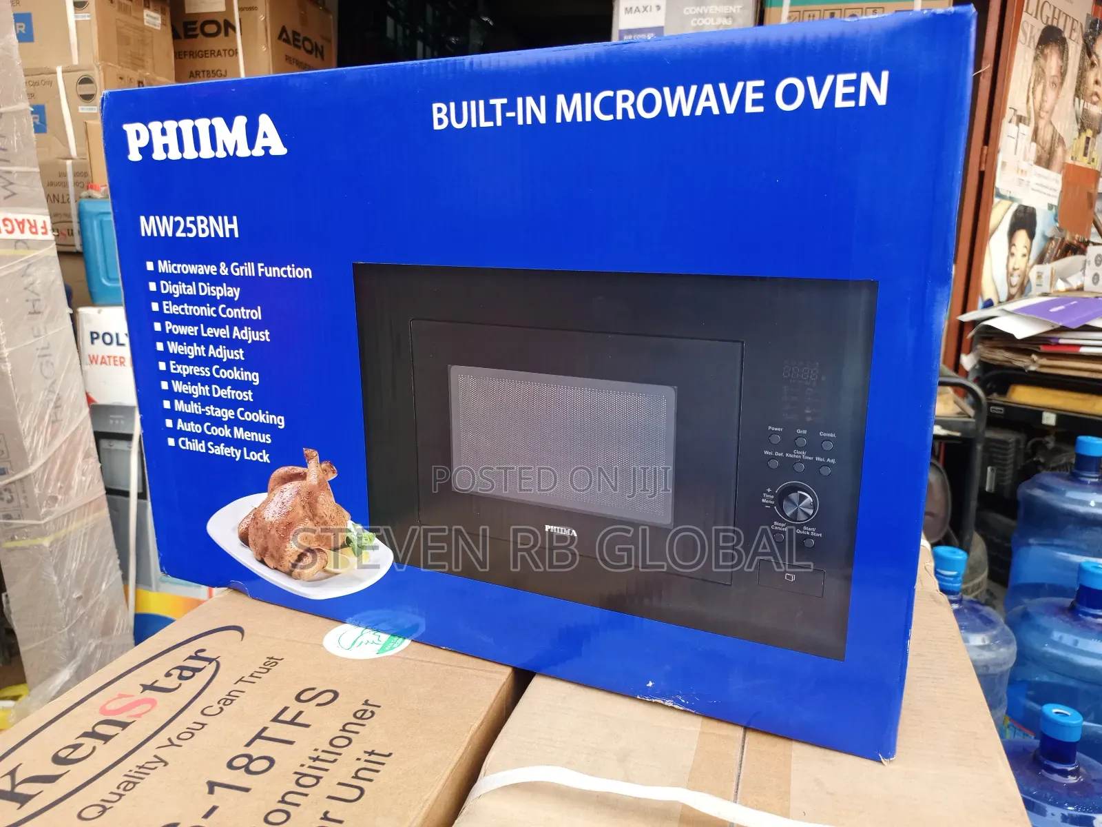 Phiima 25l Built-in Microwave With Grill | Mw25bnh