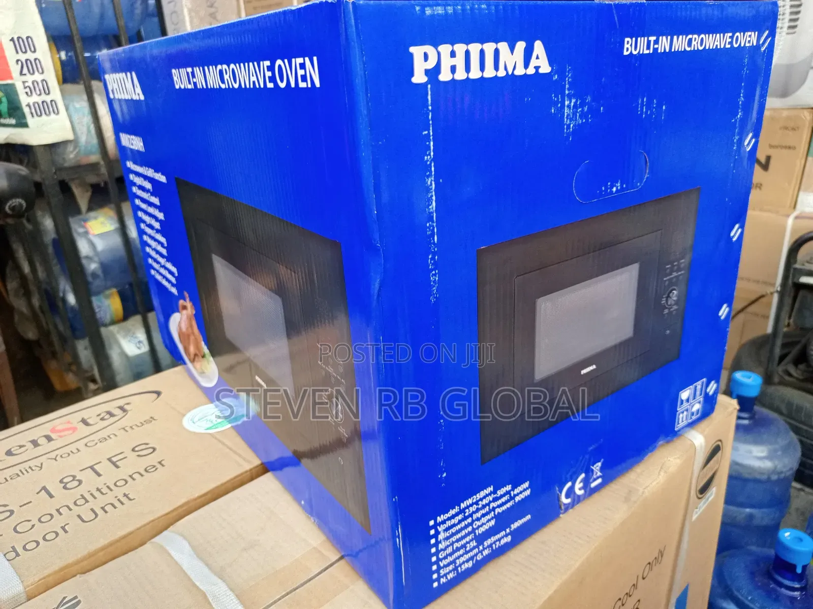 Phiima 25l Built-in Microwave With Grill | Mw25bnh