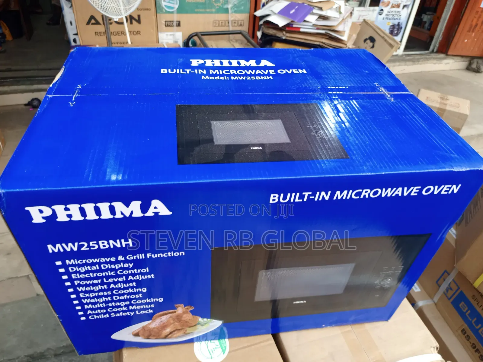 Phiima 25l Built-in Microwave With Grill | Mw25bnh