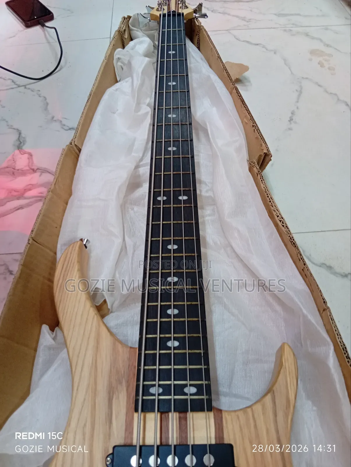 Magna Five String Active Bass Guitar
