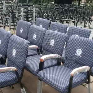 Church Chair With Arm and Logo