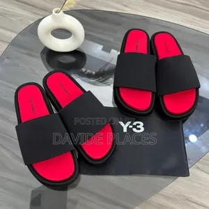 Original Quality Yohji Yamamoto Unisex Slide