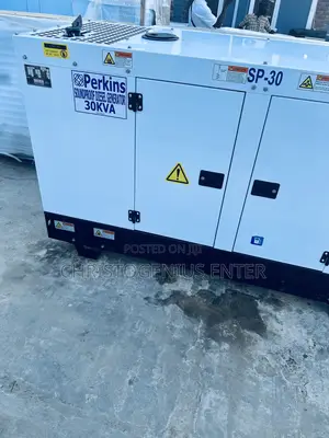 Noiseless Generator 30kva, Perkins Soundproof