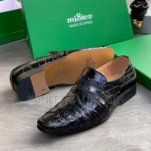 Original Mister Black / Brown Leather Shoes Collections for Men’S