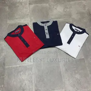 Original Tommy Hilfiger Bishop Neck T-Shirt Polos