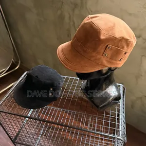 Cop the Faux Leather Baker Boy Hat/ Newsboy Cap