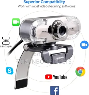 Papalook Webcam 1080p Full Hd