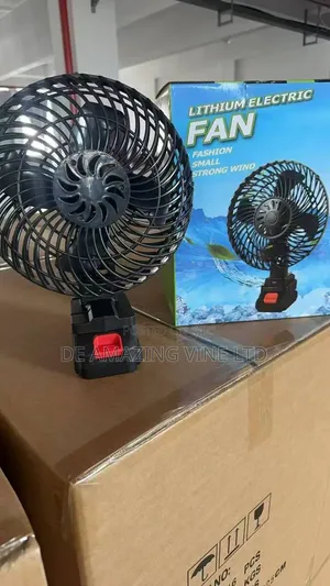 Lithium Electric Fan With One Battery