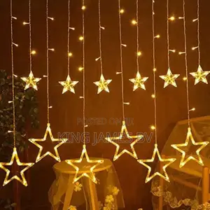 Icicle Star Curtain Light