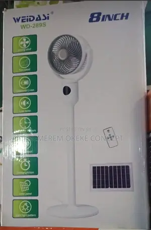 Weidadi 8 Inches Stand Fan