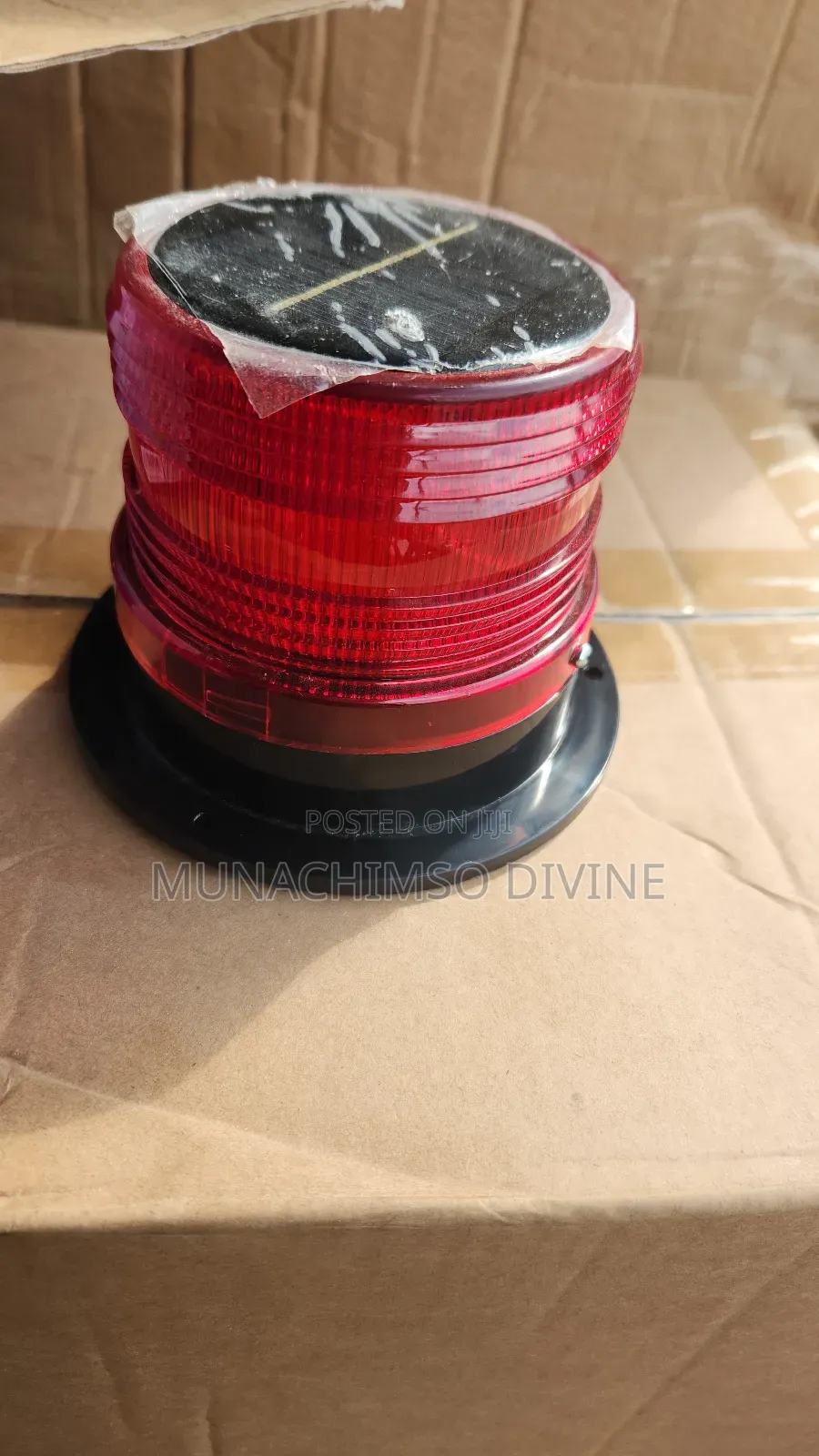 Solar Warning Light