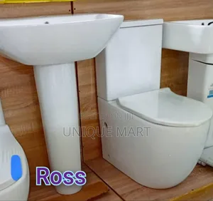 Big Set Quality Water Closet, Includes, Seat, Tank,Basin and Pedestal