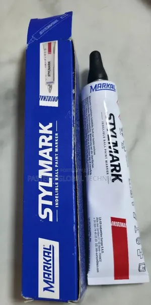 Markal Stylmark Indelible Ball Paint Marker (Black)