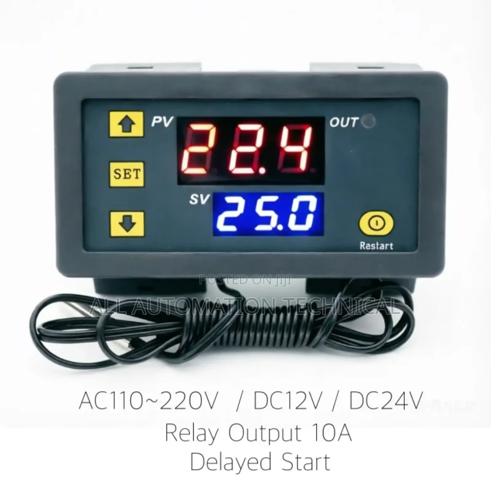 W3230 Temperature Controller With Relay 10a and Delay Atart.