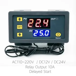 W3230 Temperature Controller With Relay 10a and Delay Atart.