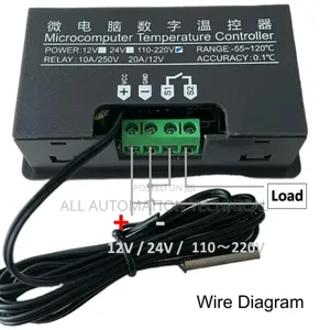 W3230 Temperature Controller With Relay 10a and Delay Atart.