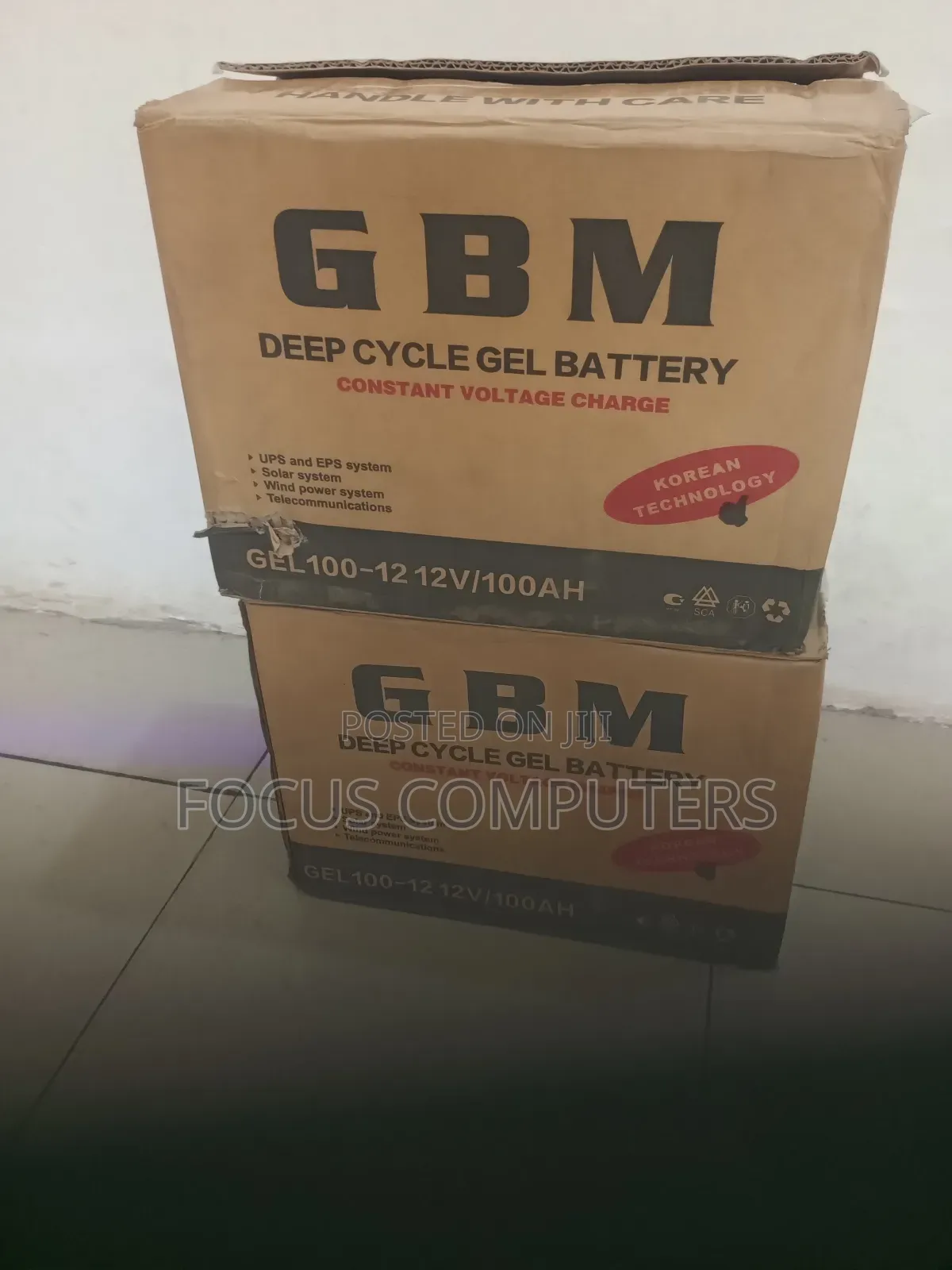 100ah GBM Dry Cell Battery