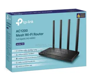 Tp-Link Archer C6 | Ac1200 Wireless Mu-Mimo Gigabit Router