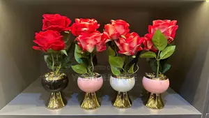 Rose Table Flower Vase