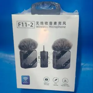 F11-2 Wireless Lapel Microphone (Clip-on Mic)