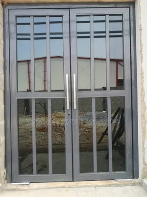 Double Leaf Aluminium Swing Door