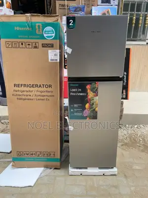 Hisense 154 Liter Double Door Refrigerator