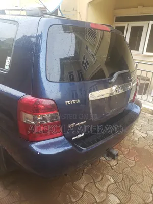 Toyota Highlander V6 2006 Blue