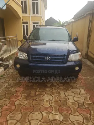 Toyota Highlander V6 2006 Blue