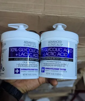 Advanced Clinical Glycolic 10%+Lactic Acid Body Cream