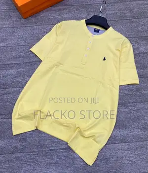 Hugh Quality Polo Ralph Lauren Mandarin Collar Neck T-Shirts