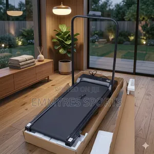 “2hp Platform Treadmill – Portable Walking Pad Fitness Machine”