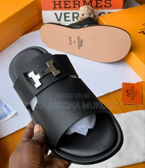Hermes Luxury Men's Slippers
