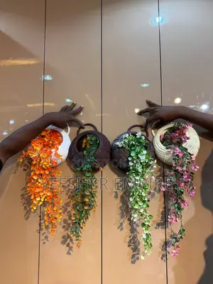 Colorful Hanging Flowers