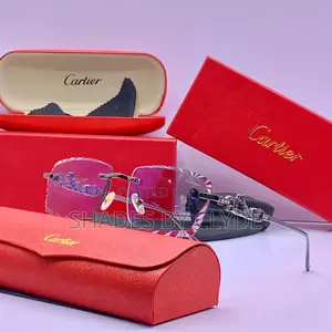 Authentic Cartier Eyeglasses - Iconic Design - Complete Set!